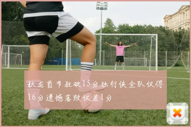狄龙首节狂砍15分独行侠全队仅得16分遗憾落败仅差1分
